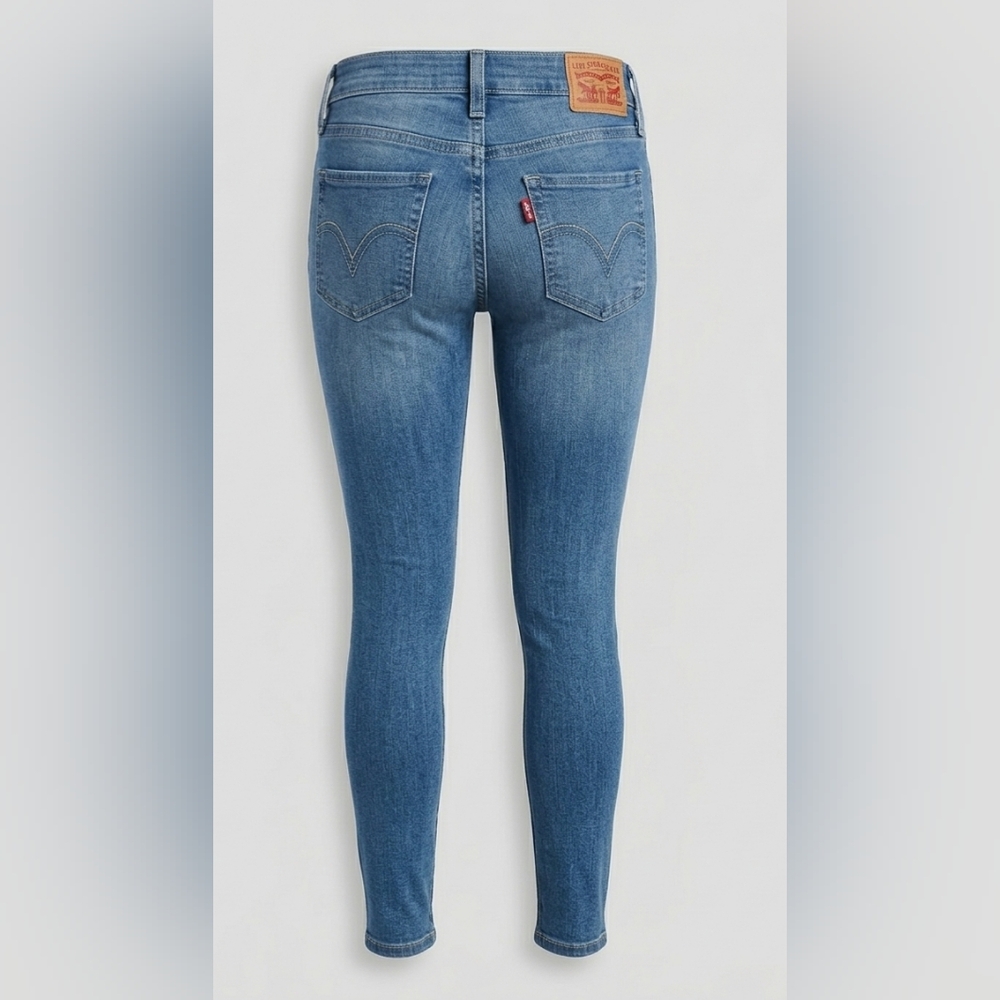 ​Y2K Aesthetic 🦋 Levi’s 535 Super Skinny Low Rise Denim | Size 26 - Picture 2 of 16